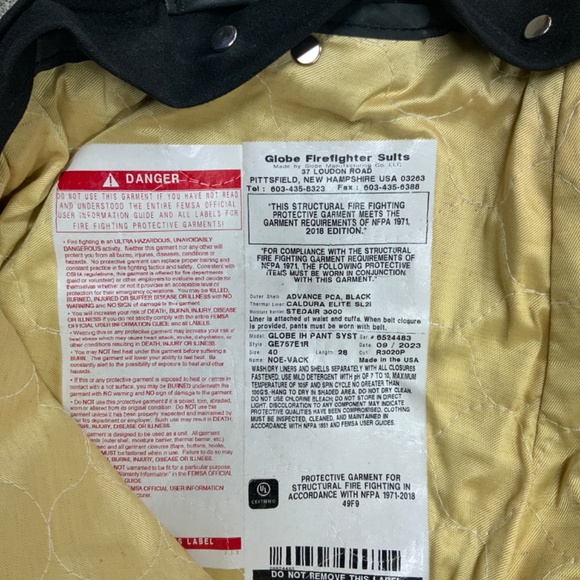 MSA Safety pants size 40W 28L - Picture 4 of 5